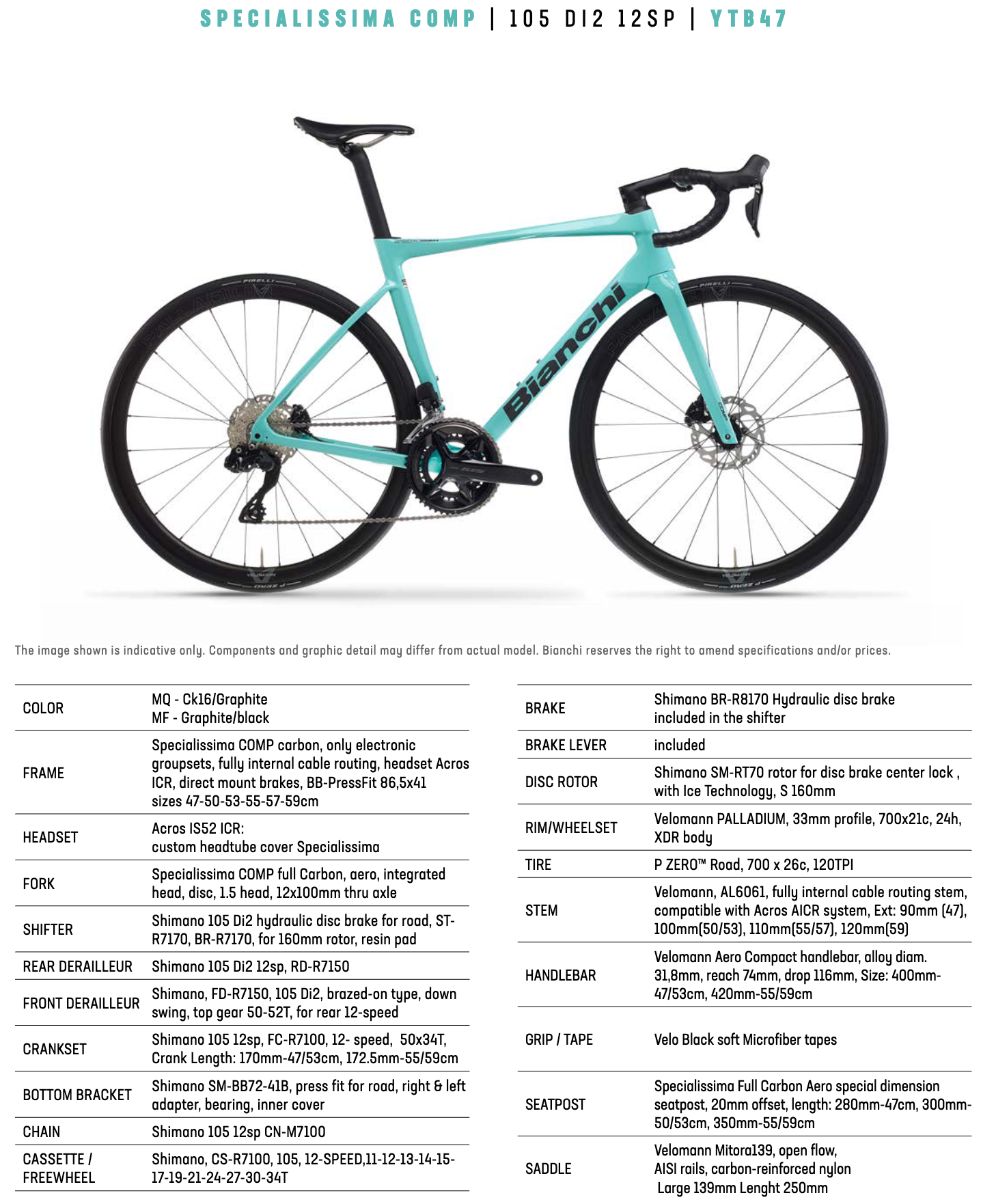 Specialissma Comp 105 Di2 12spd