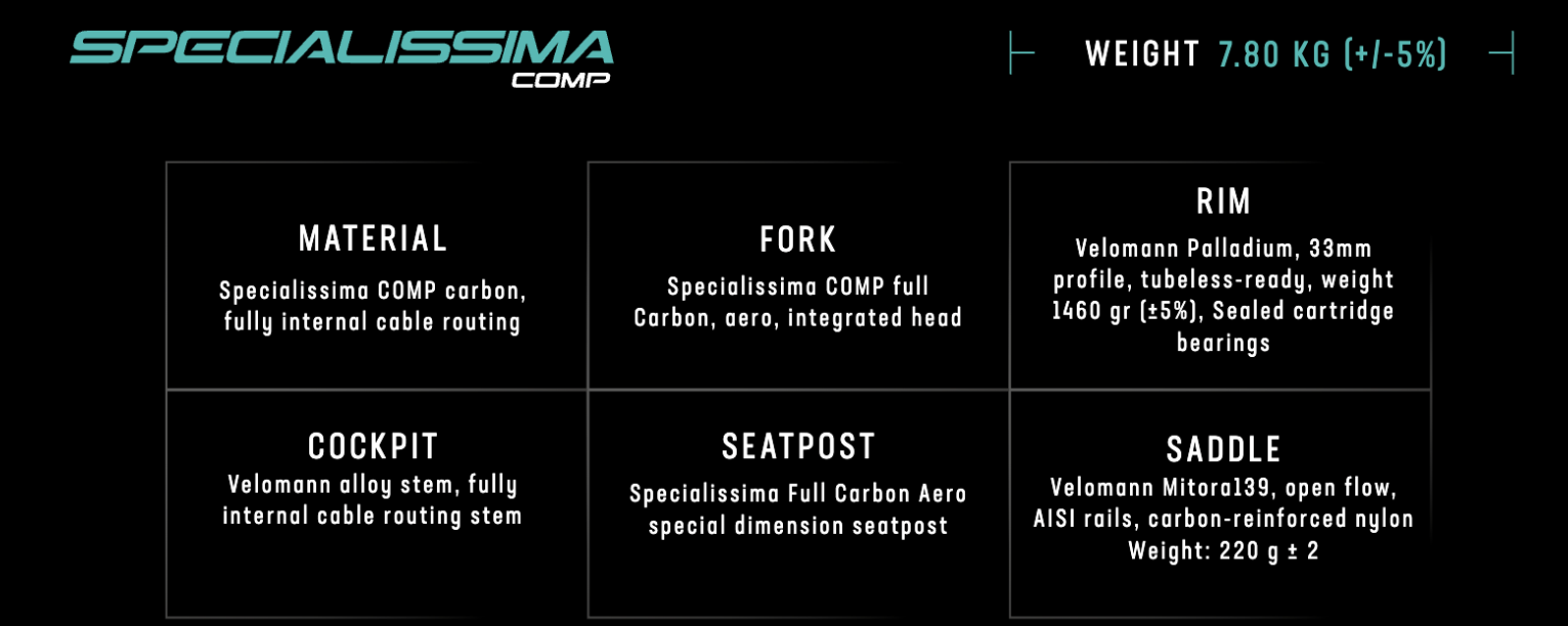 Specialissma Comp 105 Di2 12spd
