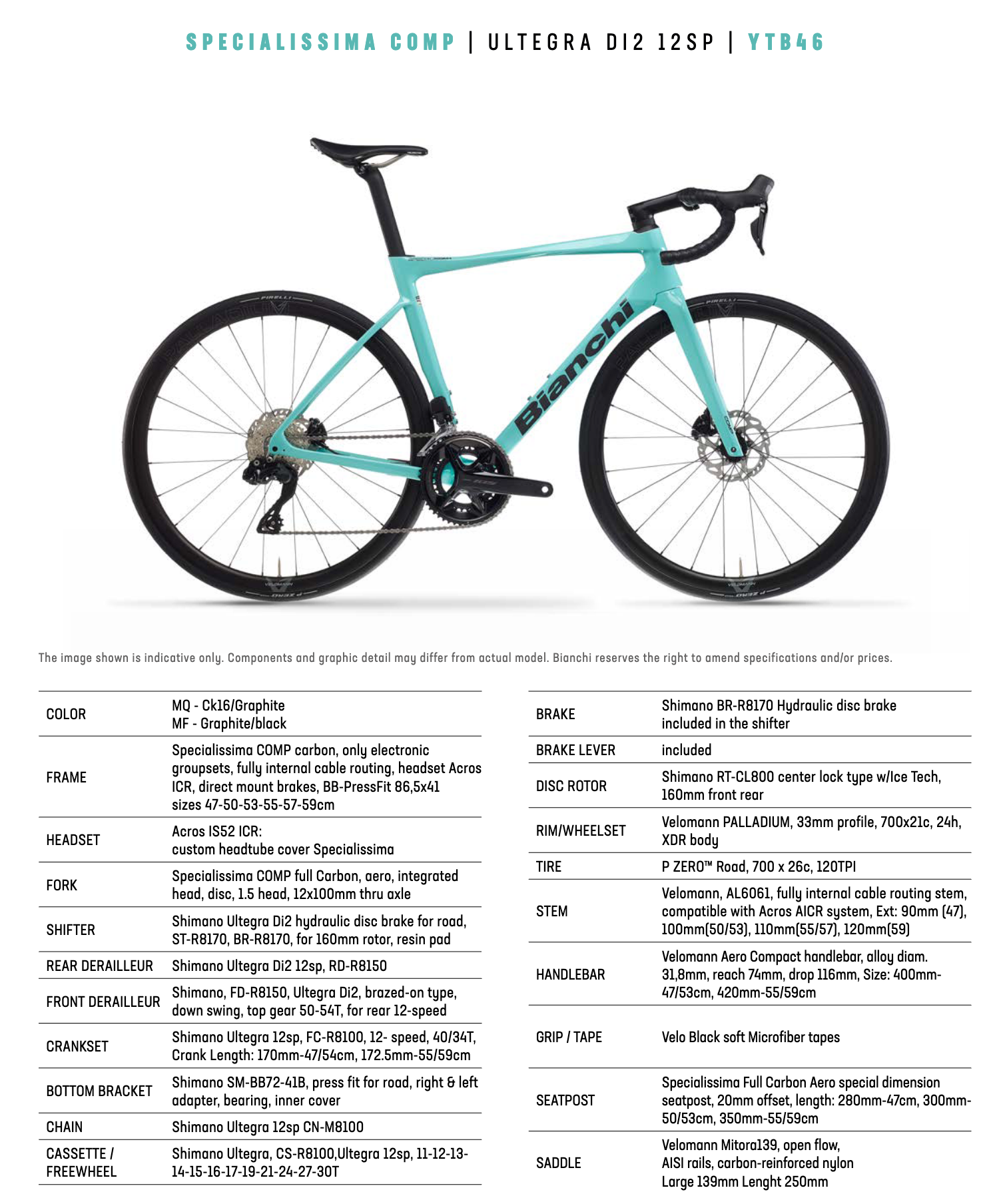 Specialissma Comp Ultegra 12Spd Di2